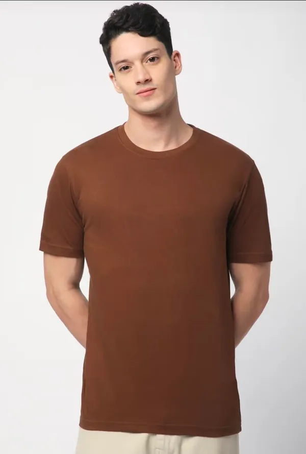 White_And_Maroon_Classic_Fit_T-Shirt_for_Men