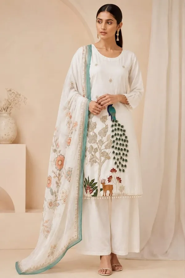 White_Embroidered_Kurta_Set_for_Women
