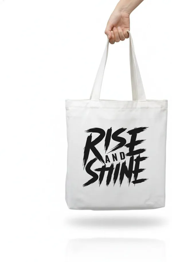 BrittleBerry_Tote_Bag_-_Rise_And_Shine_Multipurpose_Bag_(Black,_White,_Black,_15_inch)