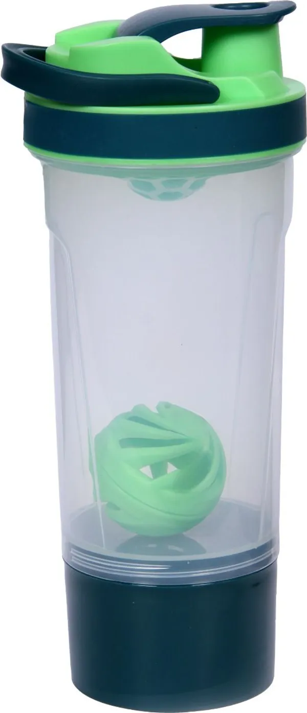 SLBB_Gym_Shaker_700ml,_100%_Leakproof_Guarantee_Sipper_UnBreakable_Bottle_700_ml_Plastic_Shaker_(Pack_of_1,_Green)