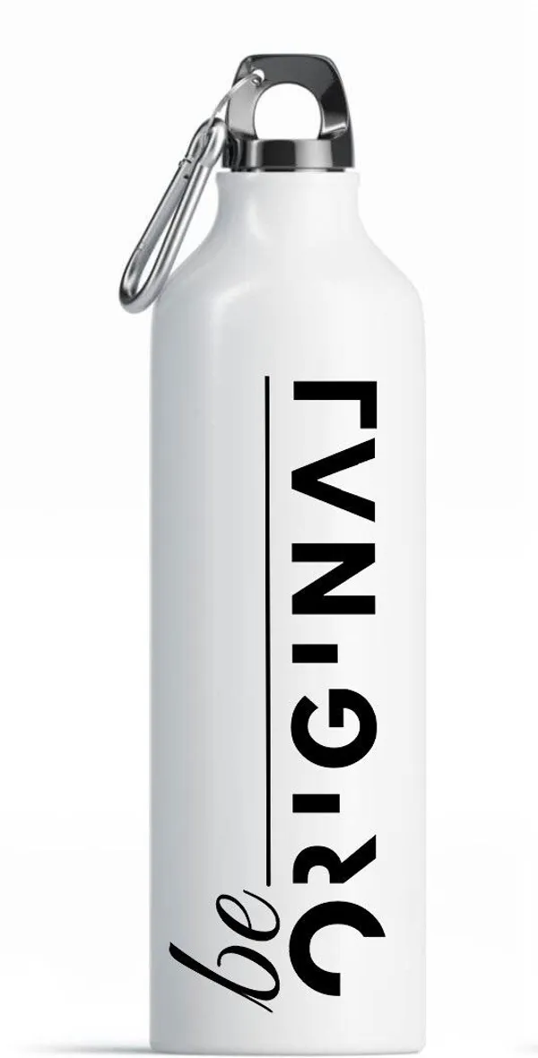 SLBB_Aluminium_Water_Bottle,_750ml_"be_ORIGINAL"_LOGO_Premium_Printed_Glossy_White_750_ml_Aluminium_Bottle_(Pack_of_1,_White)