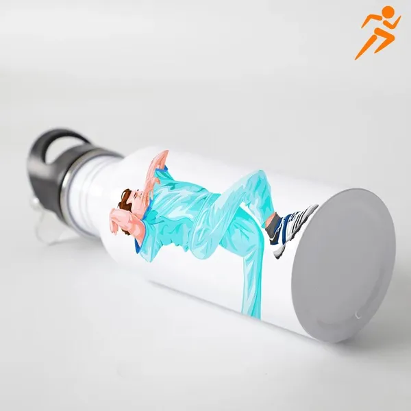 SLBB_Stainless_Steel_Water_Bottle,_750ml_"CRICKET_ACTIONS"_Printed_Glossy_White_750_ml_Steel_Bottle_(Pack_of_1,_White)