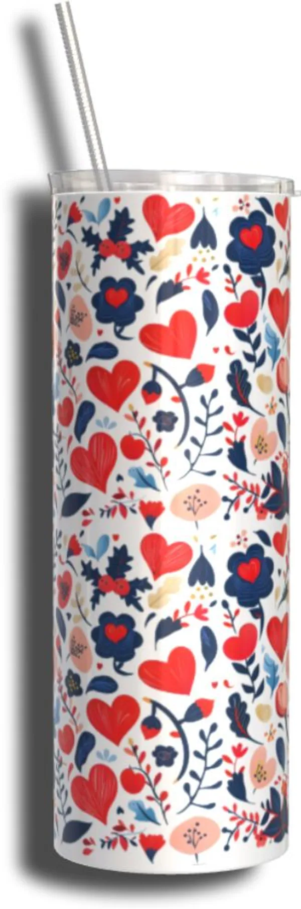 BrittleBerry_Bloom_&_Beat_Tumbler_600_ml_Stainless_Steel_Sipper_(Pack_of_1,_Multicolor)