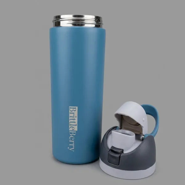 BrittleBerry_FROGFLUX_Blue_Oasis_550_ml_Stainless_Steel_Sipper_(Pack_of_1,_Grey,_Blue)