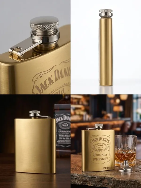 BrittleBerry_stainless_Steel_Hip_Flask_(236_ml)