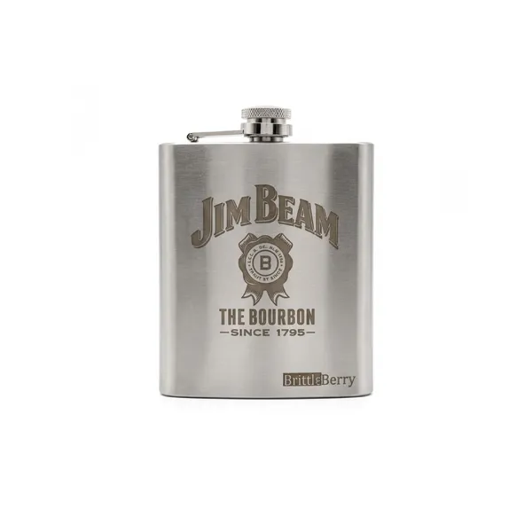 Jim_Beam_Edition_Hip_Flask_(7_oz)_–_Gold_|_Matte_Black_|_Classic_Silver