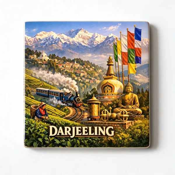BrittleBerry_Ceramic_Tile_-_Art_Decor:_Darjeeling_(10.5_cm_X_10.5_cm,_DARJEELING)