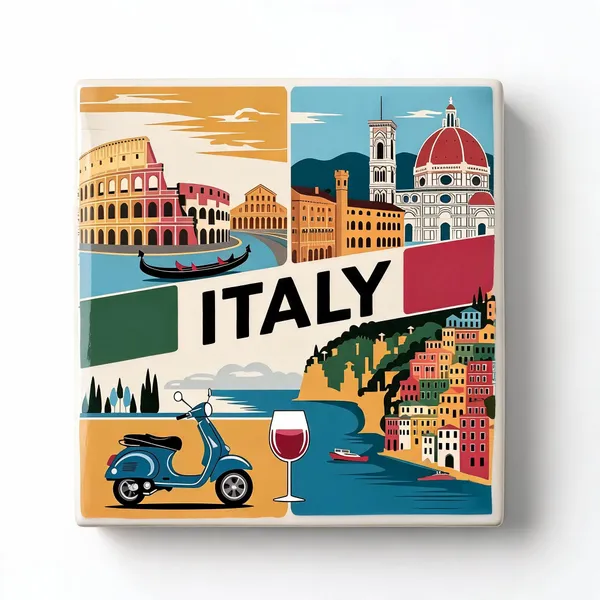 BrittleBerry_Ceramic_Tile_-_Art_Decor:_ITALY_(10.5_cm_X_10.5_cm,_ITALY)