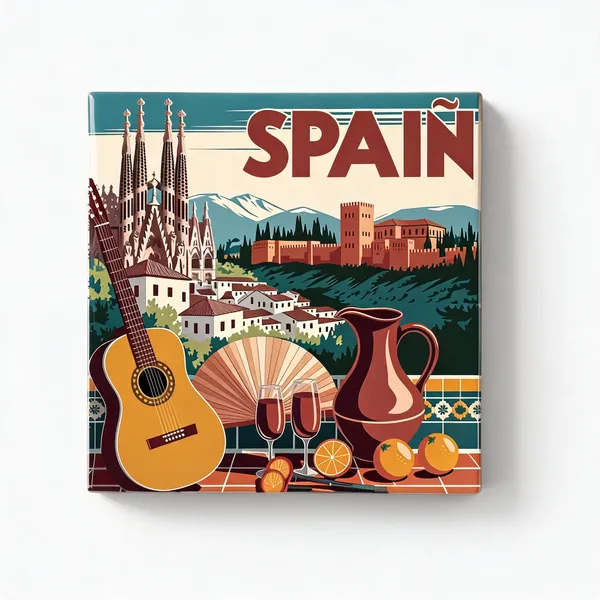 BrittleBerry_Ceramic_Tile_-_Art_Decor:SPAIN_(10.5_cm_X_10.5_cm,_SPAIN)
