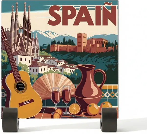 BrittleBerry_Ceramic_Tile_-_Art_Decor:SPAIN_(10.5_cm_X_10.5_cm,_SPAIN)