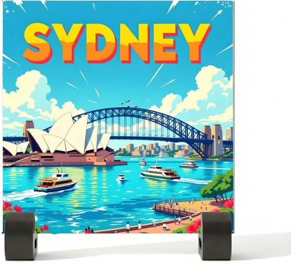BrittleBerry_Ceramic_Tile_-_Art_Decor:SYDNEY_(10.5_cm_X_10.5_cm,_SYDNEY)