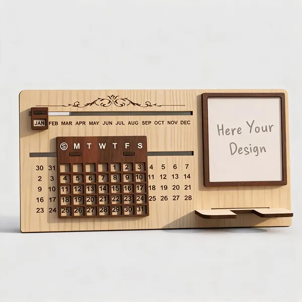 All_Years_Calendar_Mdf_Wood_Light