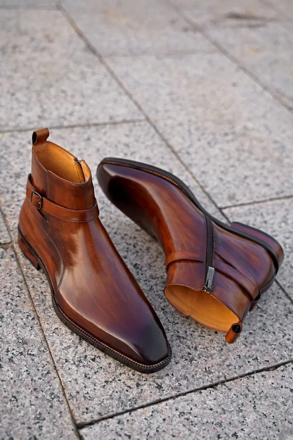 Cobbler_India_Step_In_Comfort_Men_S_Chelsea_Boots_With_Durable_Sole_Support_Black