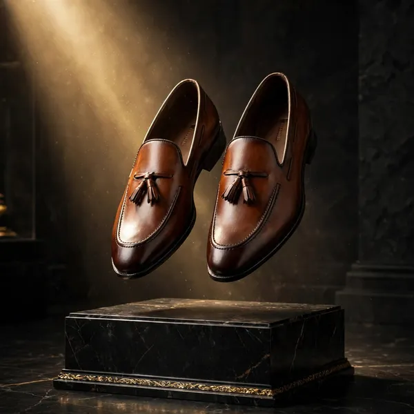 Cobbler_India_Hand_Painted_Brown_Tassel_Loafers_For_Men_Premium_Dress_Shoes_Rich_Cognac_Brown