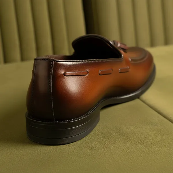 Cobbler_India_Hand_Painted_Brown_Tassel_Loafers_For_Men_Premium_Dress_Shoes_Rich_Cognac_Brown