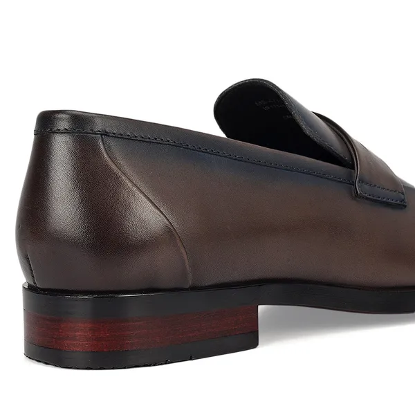 Cobbler_India_Grey_Leather_Loafers_With_Panel_Grey