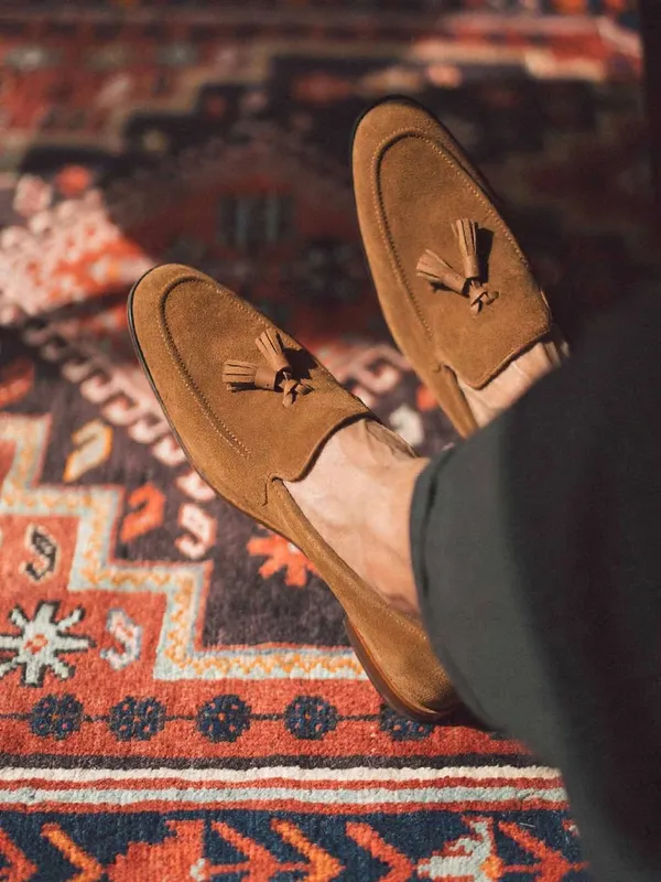 Cobbler_India_Tassel_Loafers_Tobacco_Suede