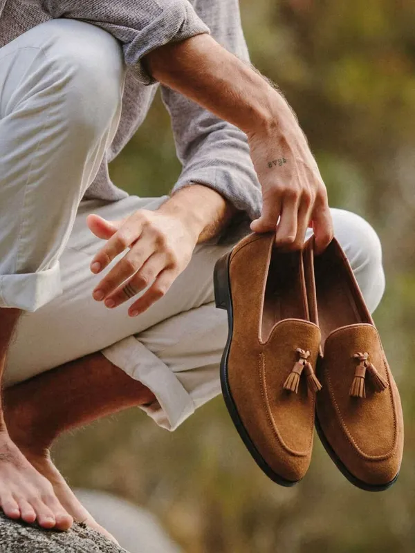 Cobbler_India_Tassel_Loafers_Tobacco_Suede