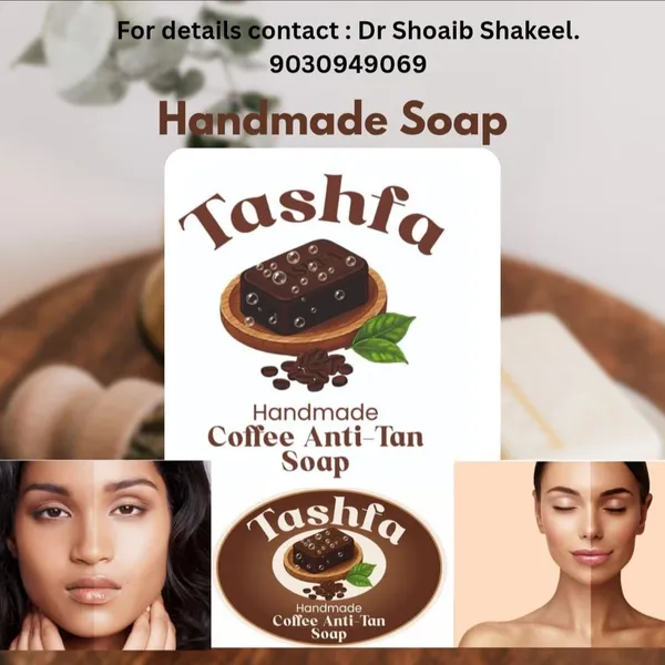 Tashra_Handmade_Coffee_Anti-Tan_Exfoliating_Soap_Bar