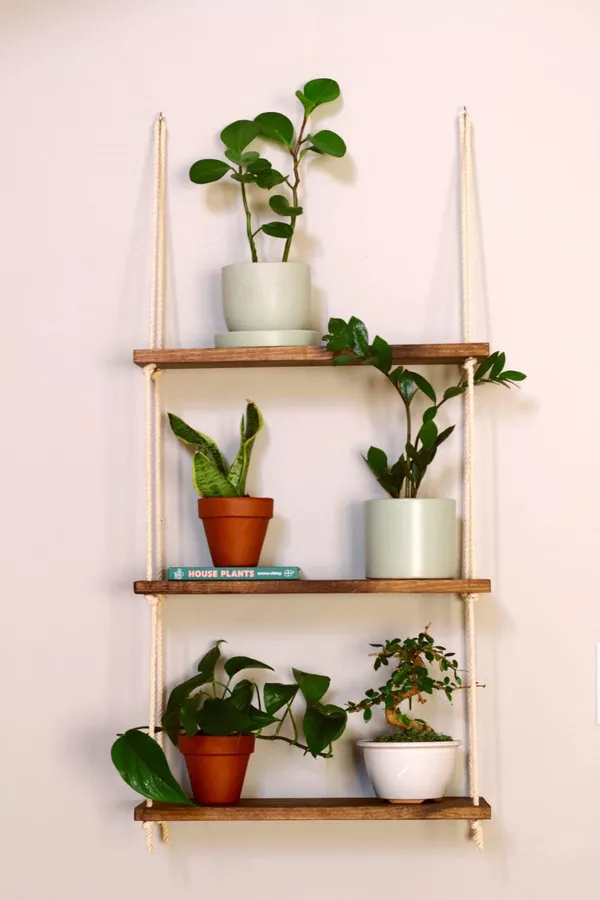 Wood_Rustic_Rope-Hung_Three-Tier_Hanging_Shelf