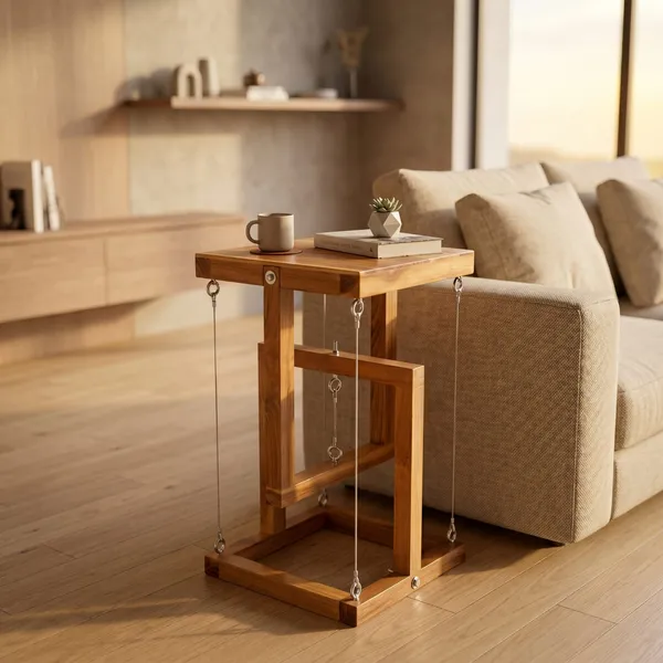 Wood_Modern_Solid_Hanging_Side_Table
