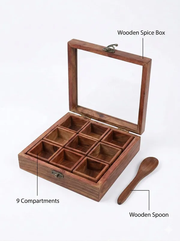 Wood_Glass_Traditional_Multi_Compartment_Spice_Box