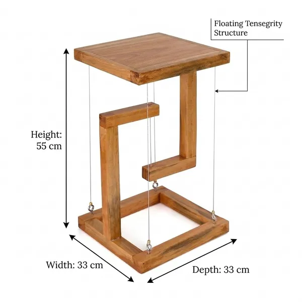 Wooden_Tensegrity_Floating_Table