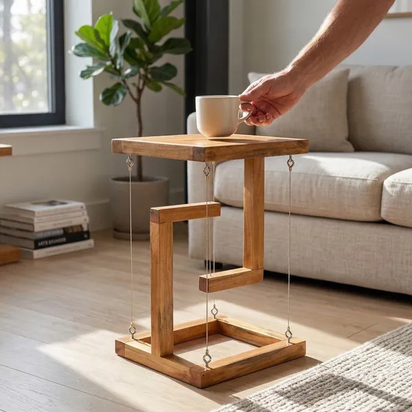 Wooden_Tensegrity_Floating_Table