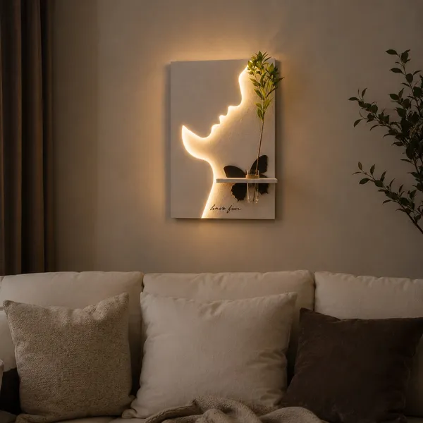 Modern_Led_Face_Wall_Art_With_Vase_Default_Title