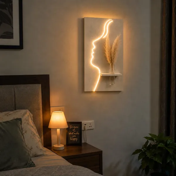Led_Face_Wall_Decor_With_Flower_Vase_Shelf_Modern_Minimalist_Wall_Art_Default_Title