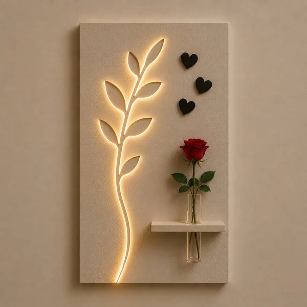 Led_Leaf_Wall_Decor_With_Flower_Vase_Shelf_Modern_Minimalist_Wall_Art_Default_Title
