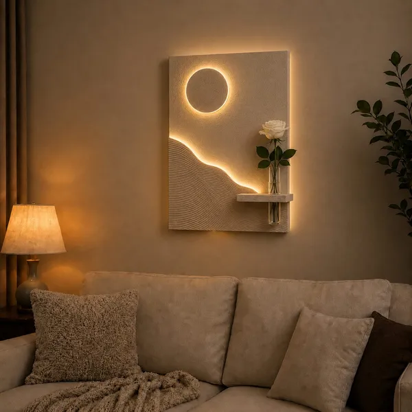 Modern_Moon_Landscape_Led_Wall_Decor_With_Vase_Shelf_Minimalist_Wall_Art_Default_Title
