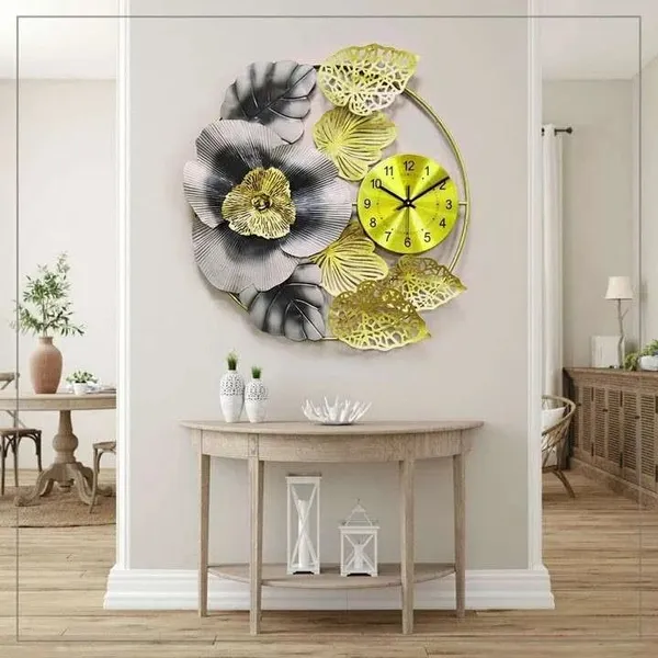 Gingko_Leaf_Luxury_Wall_Clock_Default_Title