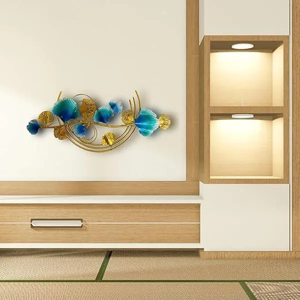 Luxury_Blue_Gold_Ginkgo_Leaf_Metal_Wall_Art_Default_Title