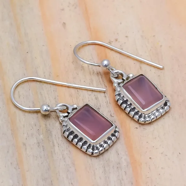 Rose_Quartz_Sterling_Silver_Earring