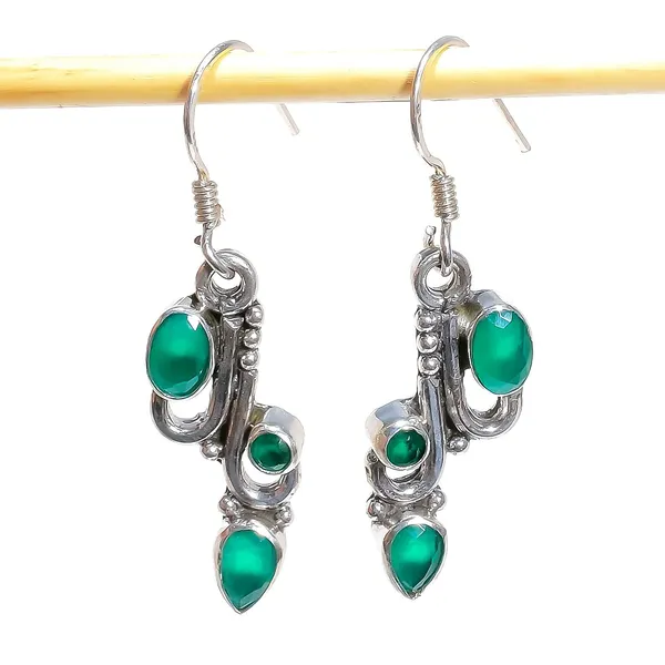 Sterling_Silver_Emerald_Earring