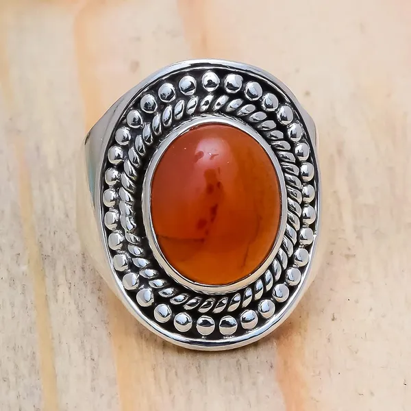 Carnelian_Sterling_Silver_Ring