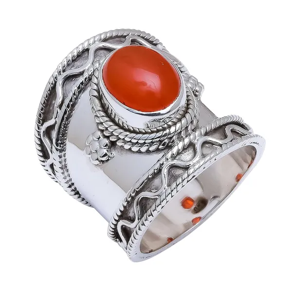 Carnelian_Sterling_Silver_Ring