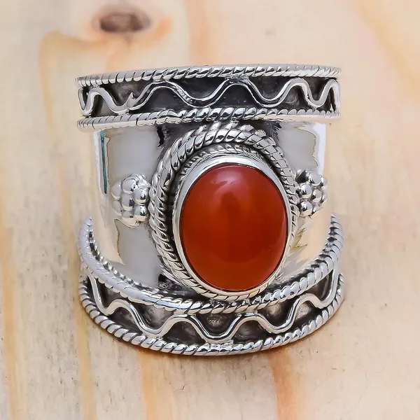 Carnelian_Sterling_Silver_Ring