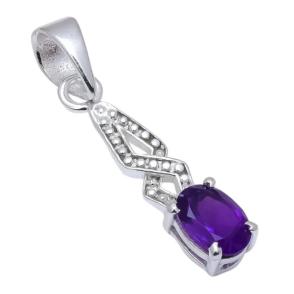 Sterling_Silver_Amethyst_Pendant