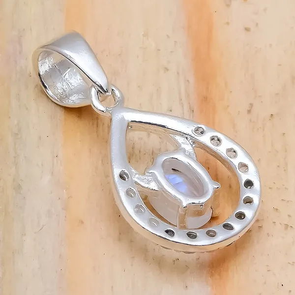 Rainbow_Moonstone_White_Topaz_Sterling_Silver_Pendant