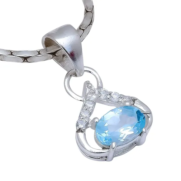 Topaz_Sterling_Silver_Pendant