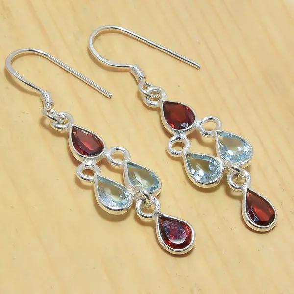 Gemstone_Sterling_Silver_Earrings