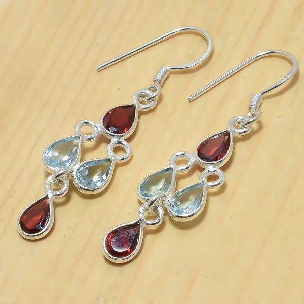 Gemstone_Sterling_Silver_Earrings