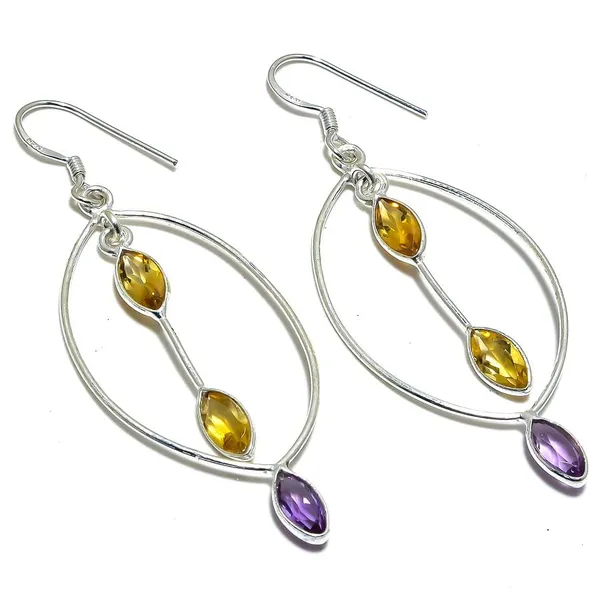 Gemstone_Sterling_Silver_Earrings