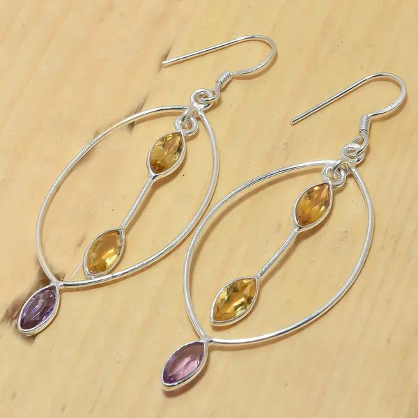 Gemstone_Sterling_Silver_Earrings