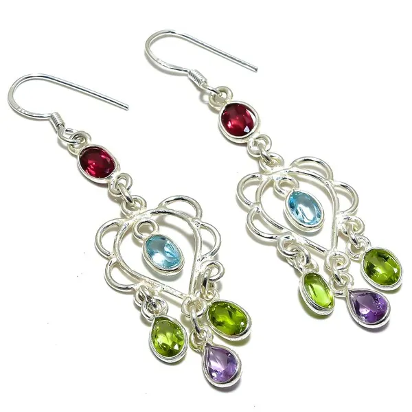 Gemstone_Sterling_Silver_Earrings