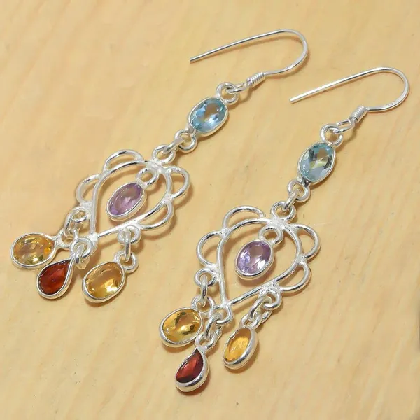 Gemstone_Sterling_Silver_Earrings_End_Of_Turn_Token