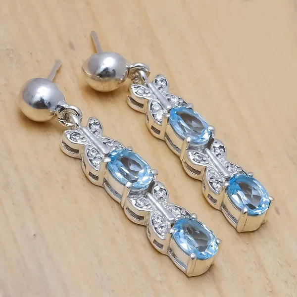 Sterling_Silver_Topaz_Earrings_For_Women