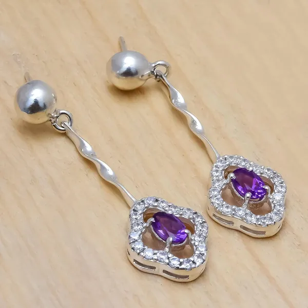 Sterling_Silver_Gemstone_Earrings